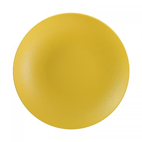 RAK Neo Fusion Tonic Porcelain Deep Coupe Plate (Corn Yellow)