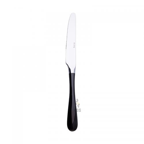 Auenberg Classio 8005 Mirror Polished Table Knife 24cm (Silver With Handle Black)