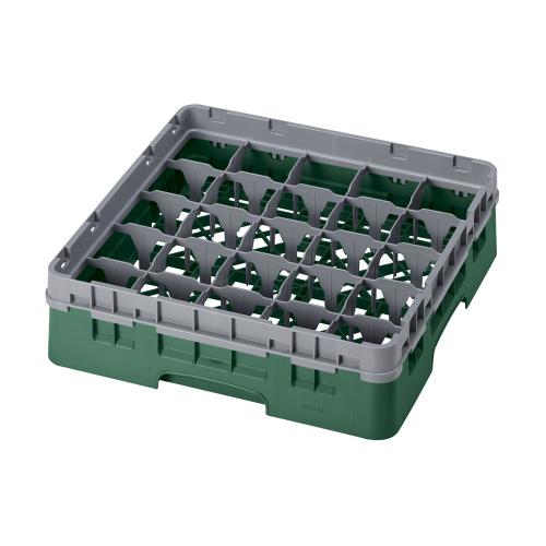 Cambro Camrack Full Size Glass Rack 25 Compartment H9.2cm (Sherwood Green)