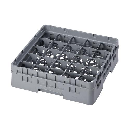 Cambro Camrack Full Size Glass Rack 25 Compartment H9.2cm (Soft Gray)