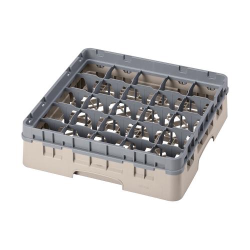 Cambro Camrack Full Size Glass Rack 25 Compartment H9.2cm (Beige)