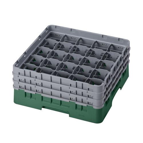 Cambro Camrack Full Size Glass Rack 25 Compartment H17.4cm (Sherwood Green)