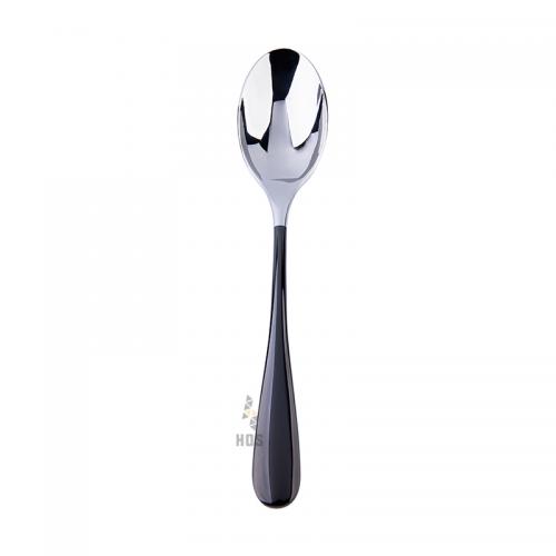 Auenberg Classio 8005 Mirror Polished Table Spoon 20cm (Silver With Handle Black)