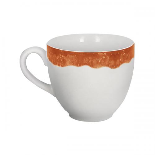 RAK Woodart Porcelain Coffee Cup (Cedar Orange)