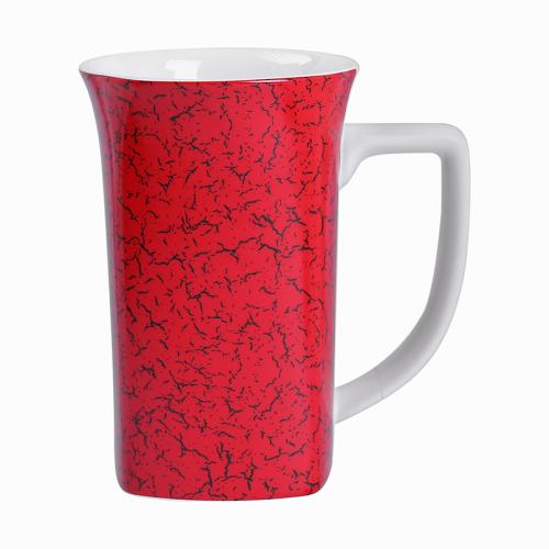 RAK Ruby Round Porcelain Mug (Red)