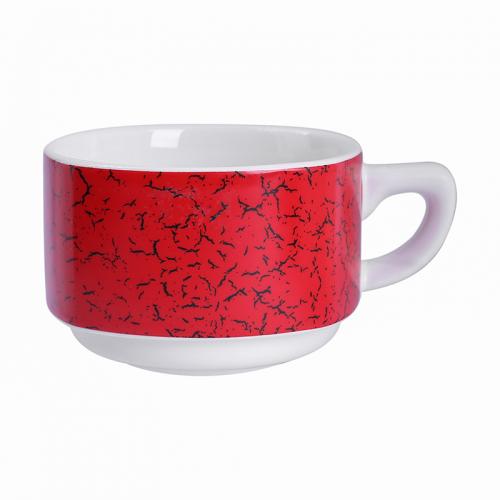 RAK Ruby Round Porcelain Cup (Red)
