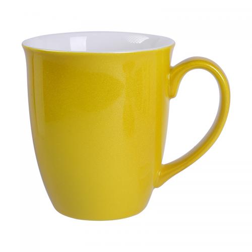 RAK Organic Colour Porcelain Mug (Yellow Metal)