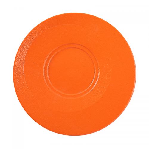 RAK Neo Fusion Tonic Porcelain Saucer Plate (Tangerine Orange)
