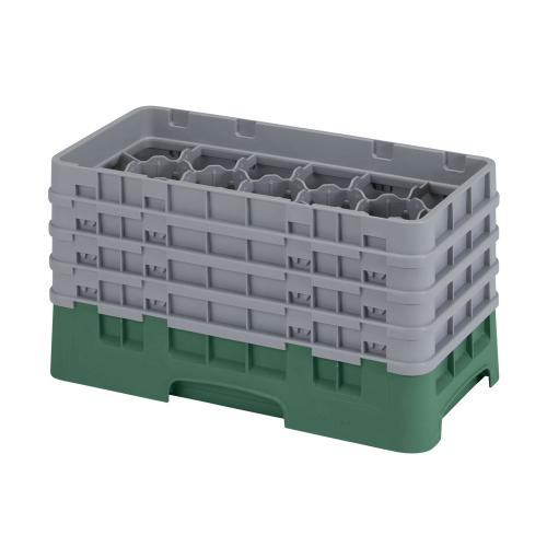 Cambro Camrack Half Size Glass Rack 10 Compartment H21.5cm (Sherwood Green)