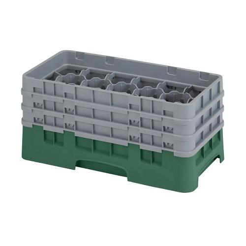 Cambro Camrack Half Size Glass Rack 17 Compartment H17.4cm (Sherwood Green)