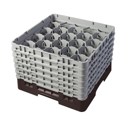 Cambro Camrack Full Size Glass Rack 20 Compartment H29.8cm (Brown)