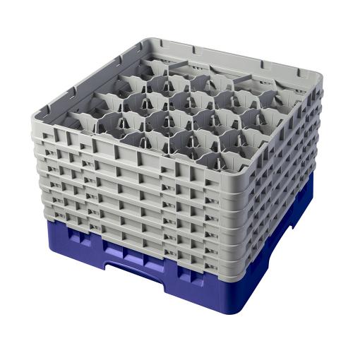 Cambro Camrack Full Size Glass Rack 20 Compartment H29.8cm (Navy Blue)