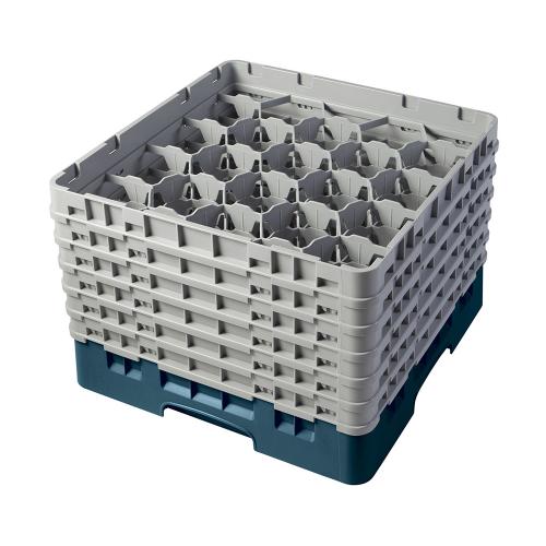 Cambro Camrack Full Size Glass Rack 20 Compartment H29.8cm (Teal)