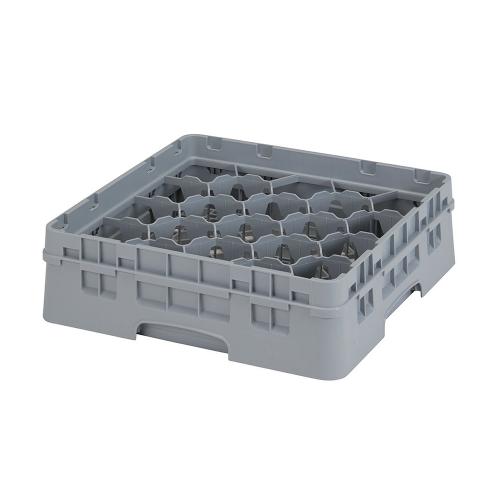 Cambro Camrack Full Size Glass Rack 20 Compartment H9.2cm (Soft Gray)