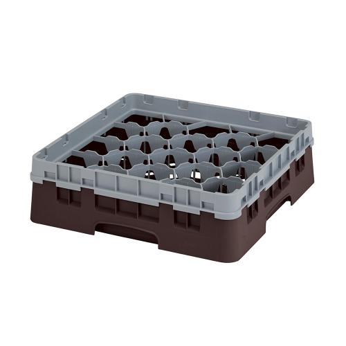 Cambro Camrack Full Size Glass Rack 20 Compartment H9.2cm (Brown)