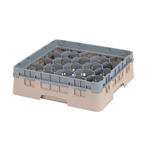 Cambro Camrack Full Size Glass Rack 20 Compartment H9.2cm (Beige)