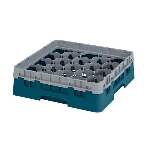 Cambro Camrack Full Size Glass Rack 20 Compartment H9.2cm (Teal)