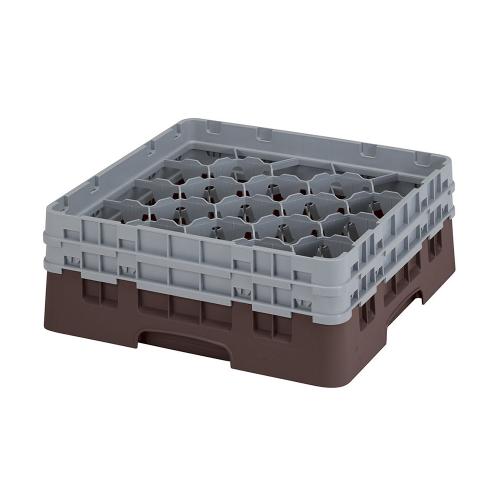 Cambro Camrack Full Size Glass Rack 20 Compartment H13.3cm (Brown)