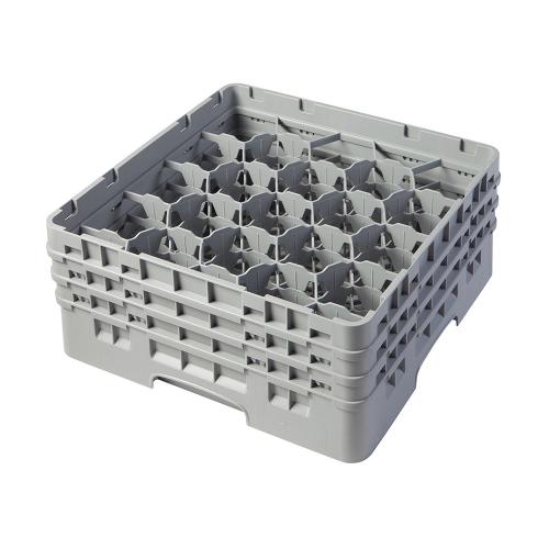 Cambro Camrack Full Size Glass Rack 20 Compartment H17.4cm (Soft Gray)