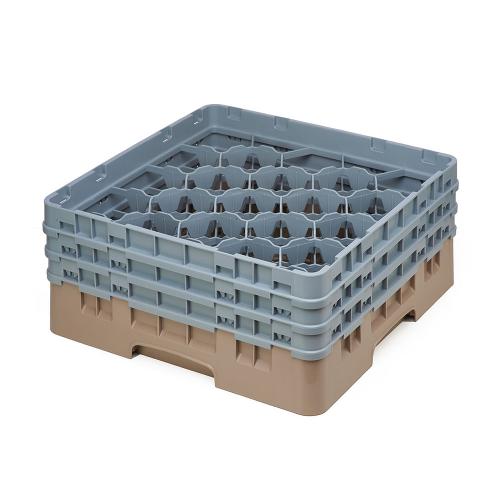 Cambro Camrack Full Size Glass Rack 20 Compartment H17.4cm (Beige)