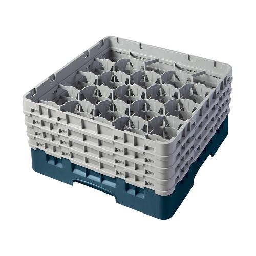 Cambro Camrack Full Size Glass Rack 20 Compartment H21.5cm (Teal)