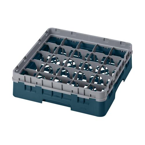Cambro Camrack Full Size Glass Rack 25 Compartment H9.2cm (Teal)