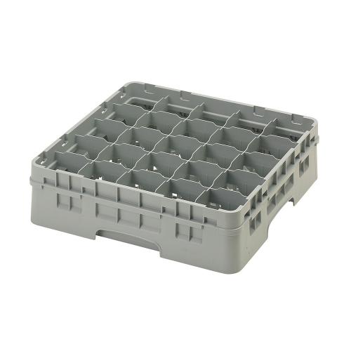 Cambro Camrack Full Size Glass Rack 25 Compartment H11.4cm (Soft Gray)