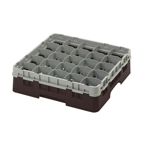 Cambro Camrack Full Size Glass Rack 25 Compartment H11.4cm (Brown)