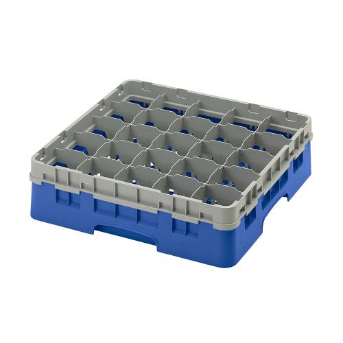 Cambro Camrack Full Size Glass Rack 25 Compartment H11.4cm (Blue)