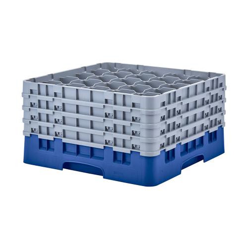 Cambro Camrack Full Size Glass Rack 25 Compartment H23.8cm (Blue)
