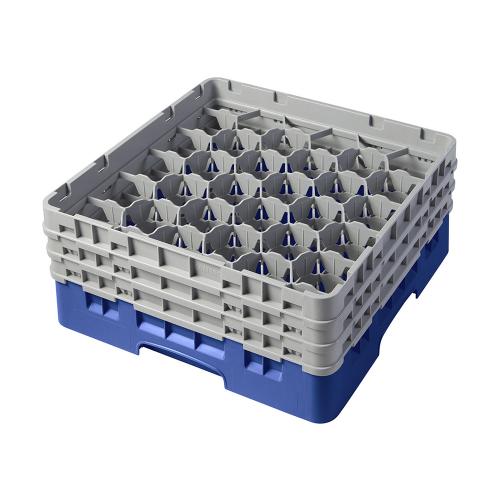 Cambro Camrack Full Size Glass Rack 30 Compartment H17.4cm (Blue)