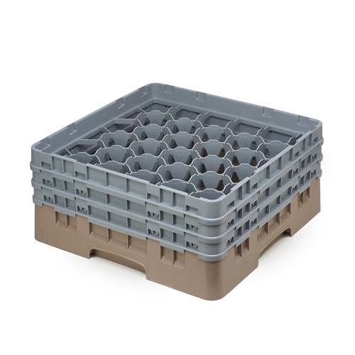 Cambro Camrack Full Size Glass Rack 30 Compartment H17.4cm (Beige)