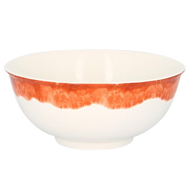 RAK Woodart Round Porcelain Bowl (Cedar Orange)