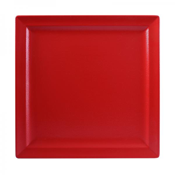 RAK Neo Fusion Porcelain Square Flat Plate (Ember)
