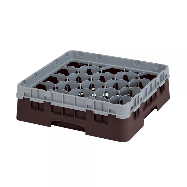 Cambro Camrack Full Size Glass Rack 20 Compartment H9.2cm (Brown)