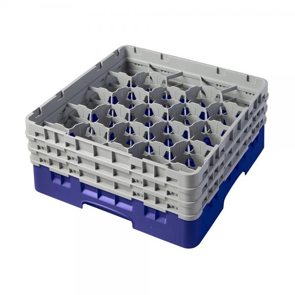 Cambro Camrack Full Size Glass Rack 20 Compartment H17.4cm (Navy Blue)