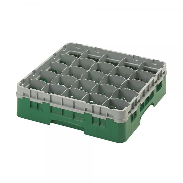 Cambro Camrack Full Size Glass Rack 25 Compartment H11.4cm (Sherwood Green)