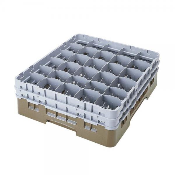Cambro Camrack Full Size Glass Rack 30 Compartment H13.3cm (Beige)