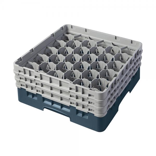 Cambro Camrack Full Size Glass Rack 30 Compartment H17.4cm (Teal)